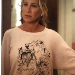 Graphic Sweatshirt Big Apple Circus pink XS